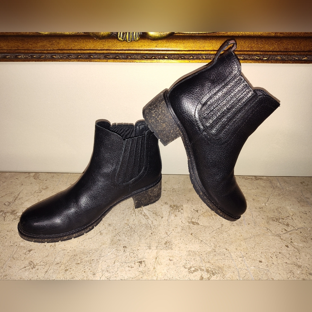 Aertrex Willow Black Heeled Boots